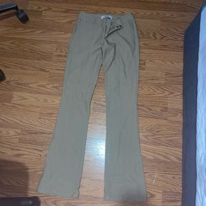 BeBop Womens khaki pants elastic waist